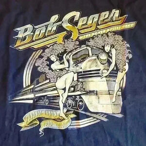Bob Seger 2017 Tour T Shirt 3xl Gildan Tour Dates Real Concert Shirt